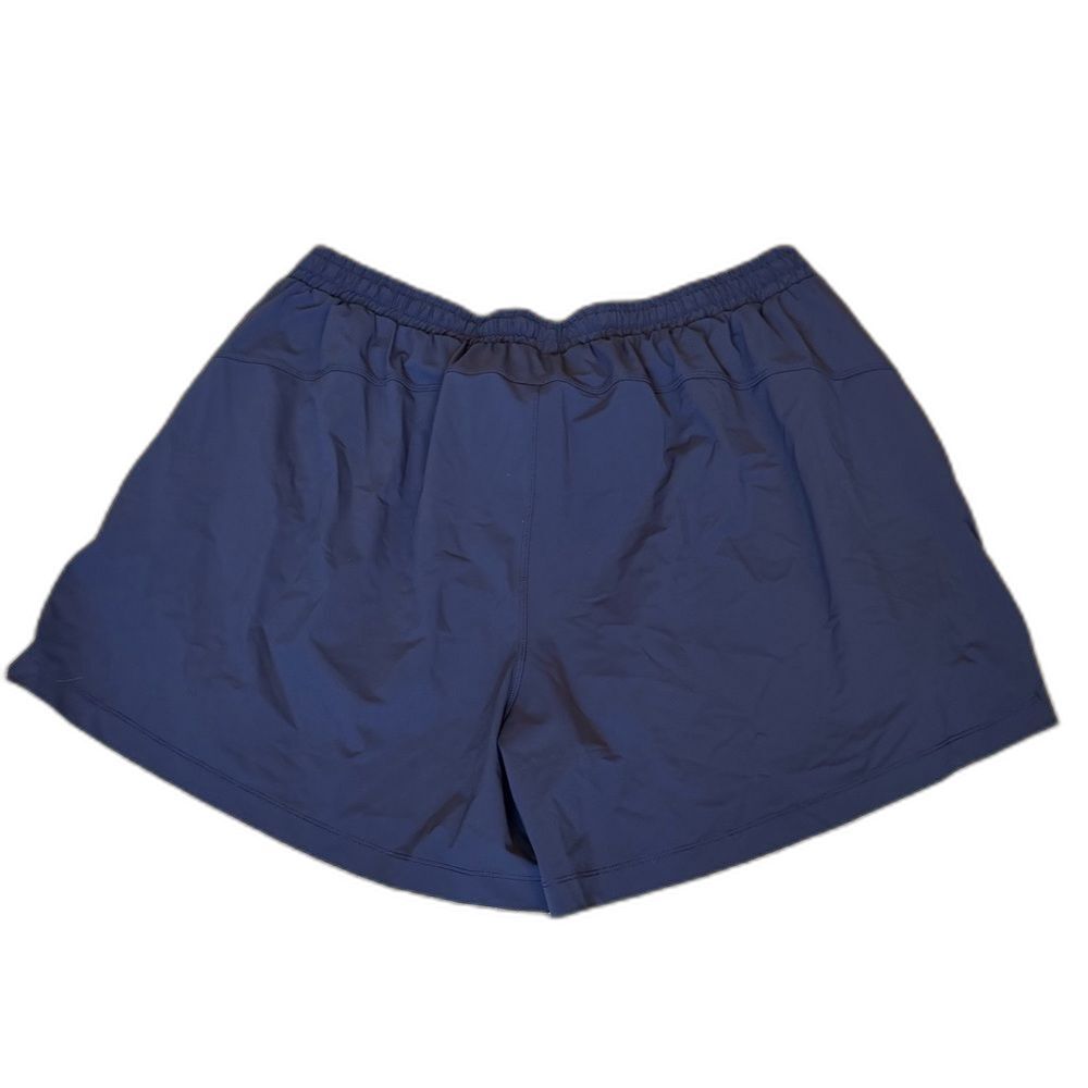 Fabletics The One Shorts Navy Zip Pocket Drawstring Run Athletic XXL - Picture 3 of 4